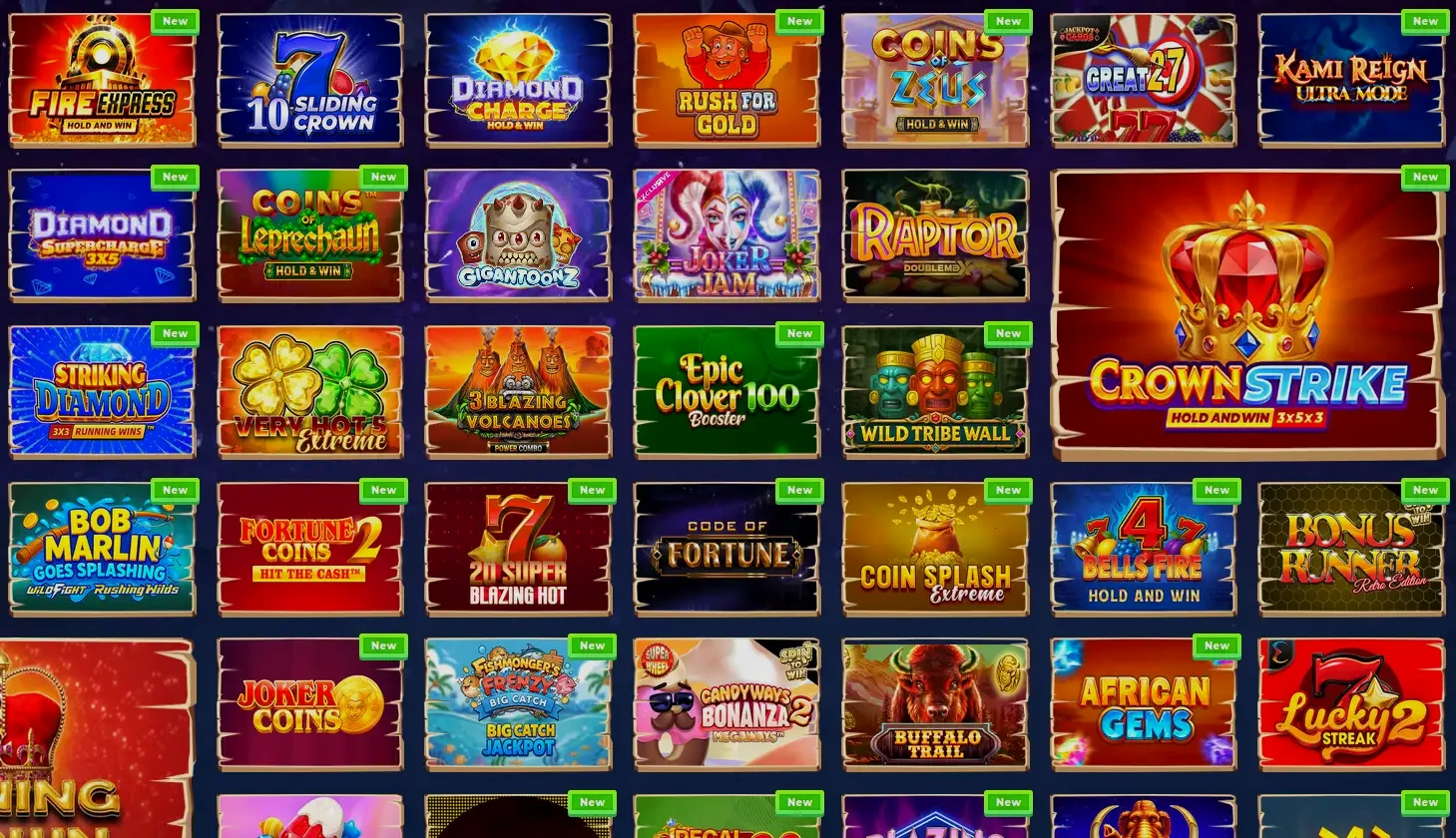 Hyper Casino mobilspel på smartphone med slots och live casino